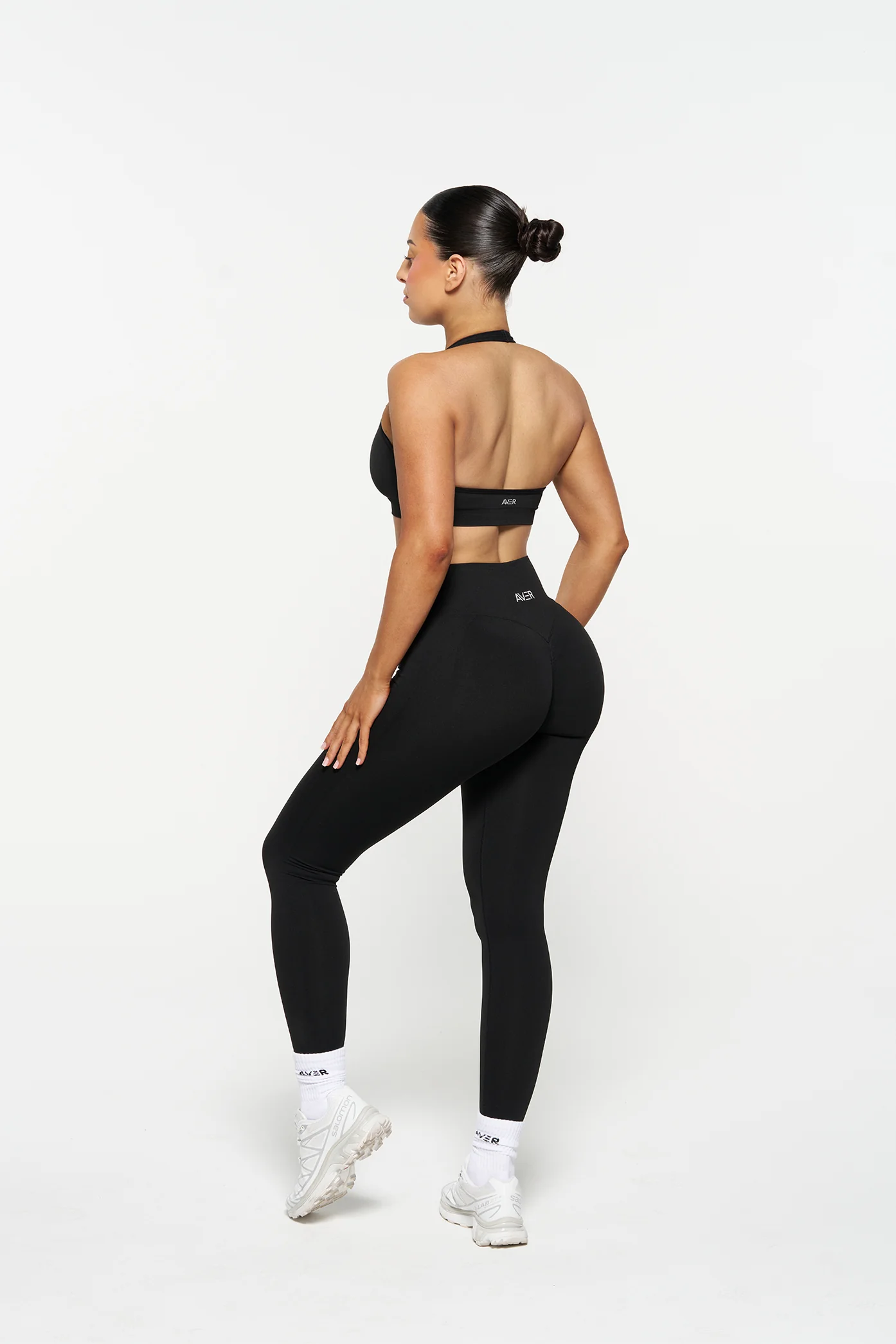 Contour Leggings - Black - Image 3