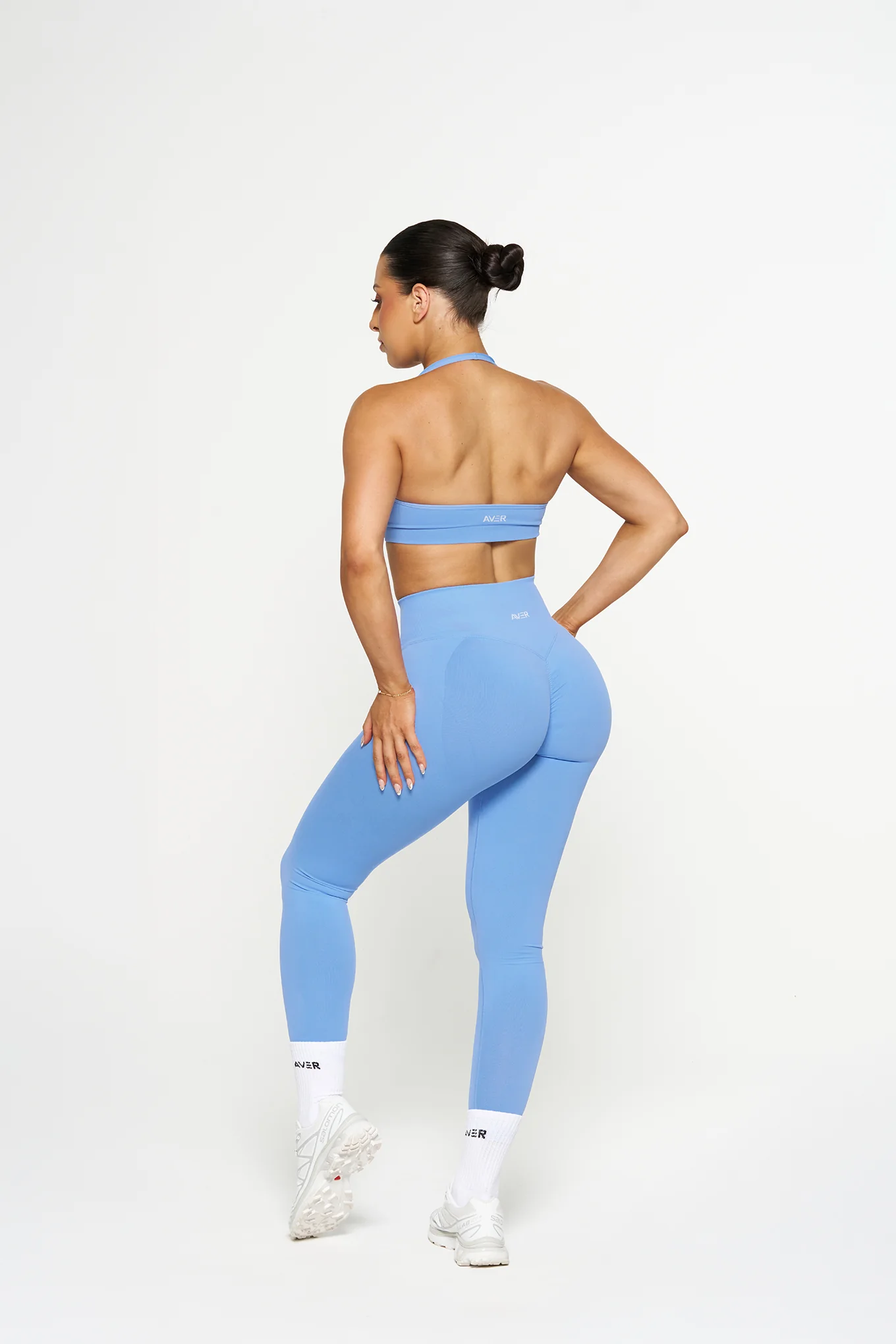 Contour Leggings - Cornflower Blue - Image 3