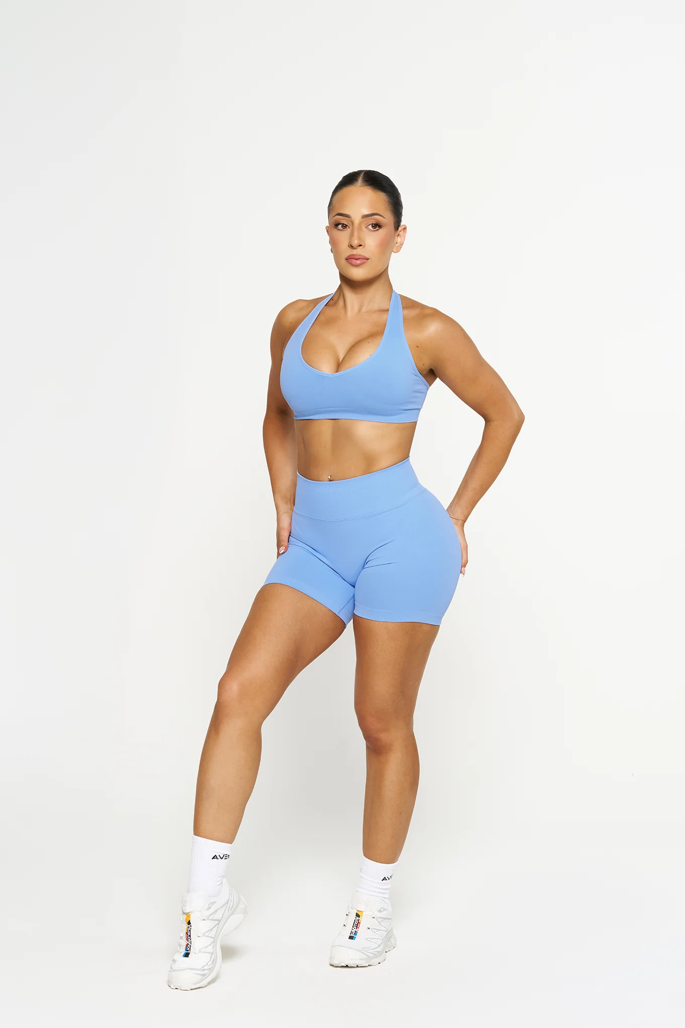 Contour Shorts - Cornflower Blue - Image 2