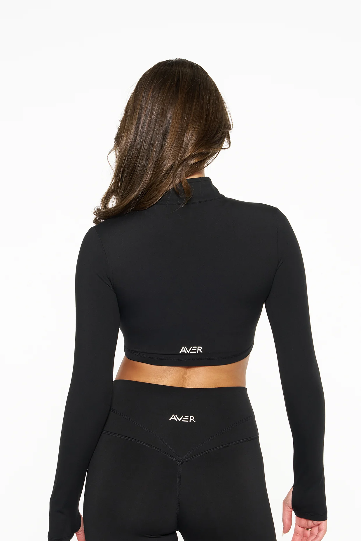 Crop Zip Jacket - Midnight - Image 4