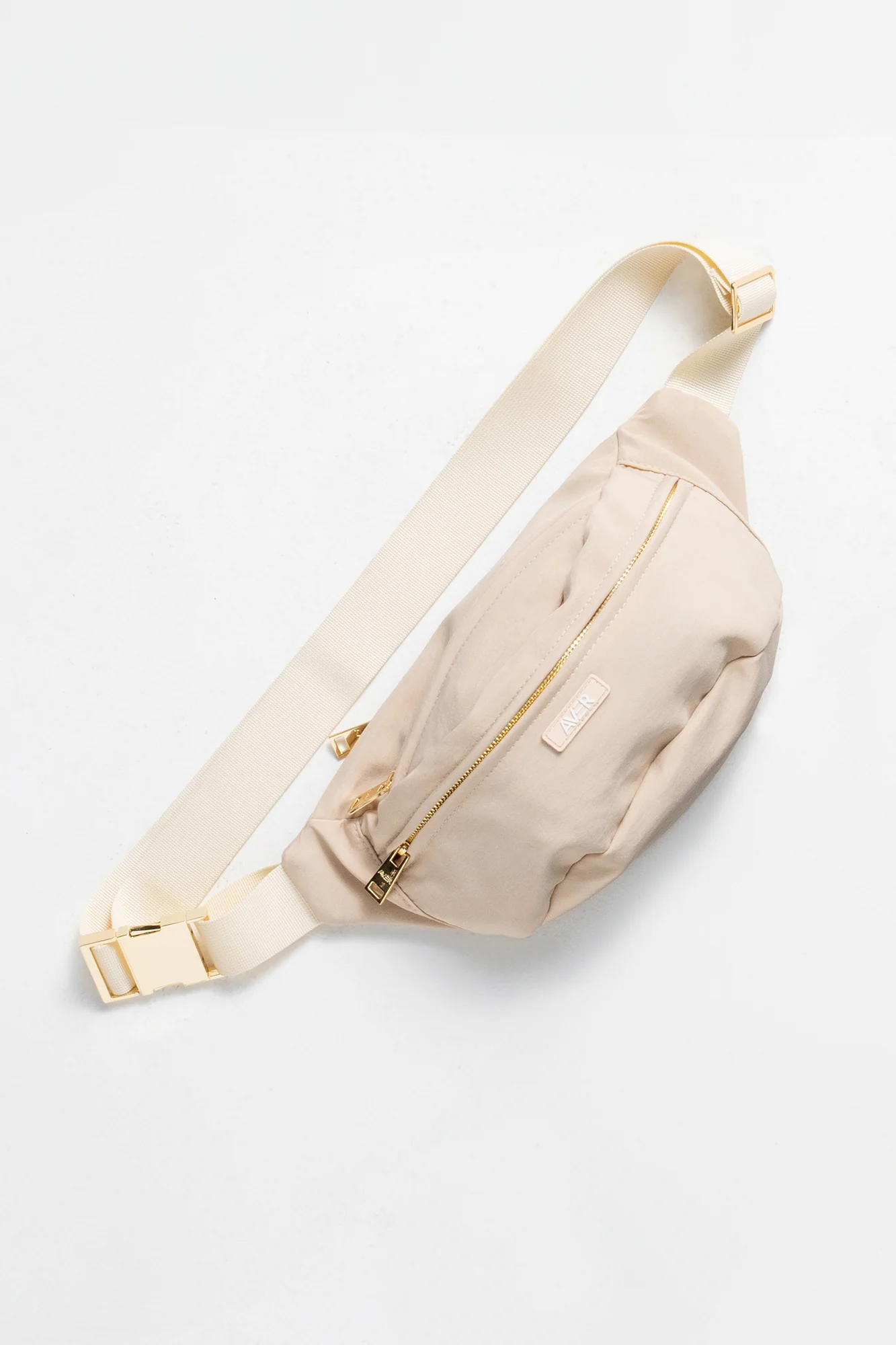 Aver® Cross Body Bum Bag - Cream - Image 3