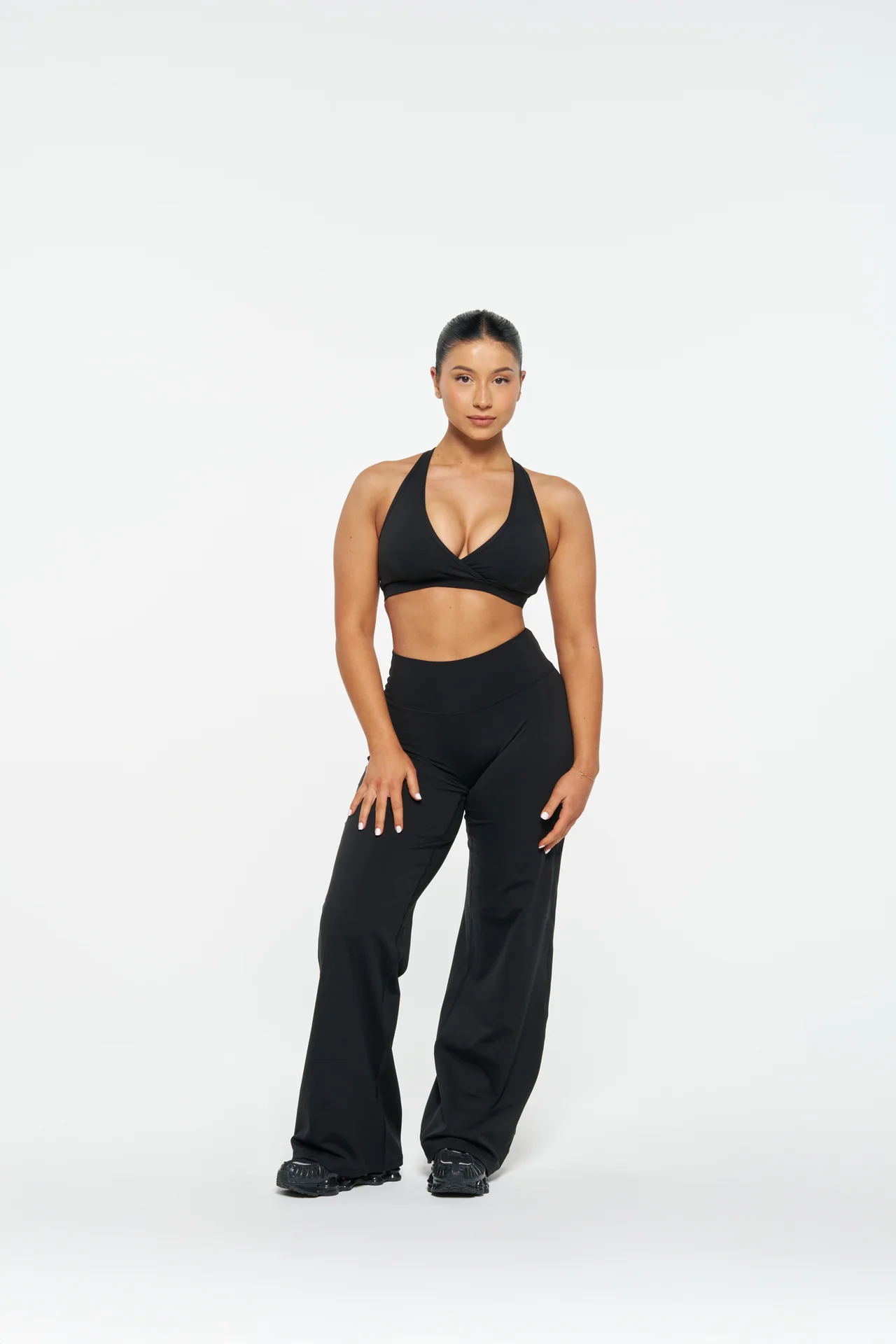Essential Wide Leg Pants - Midnight - Image 6