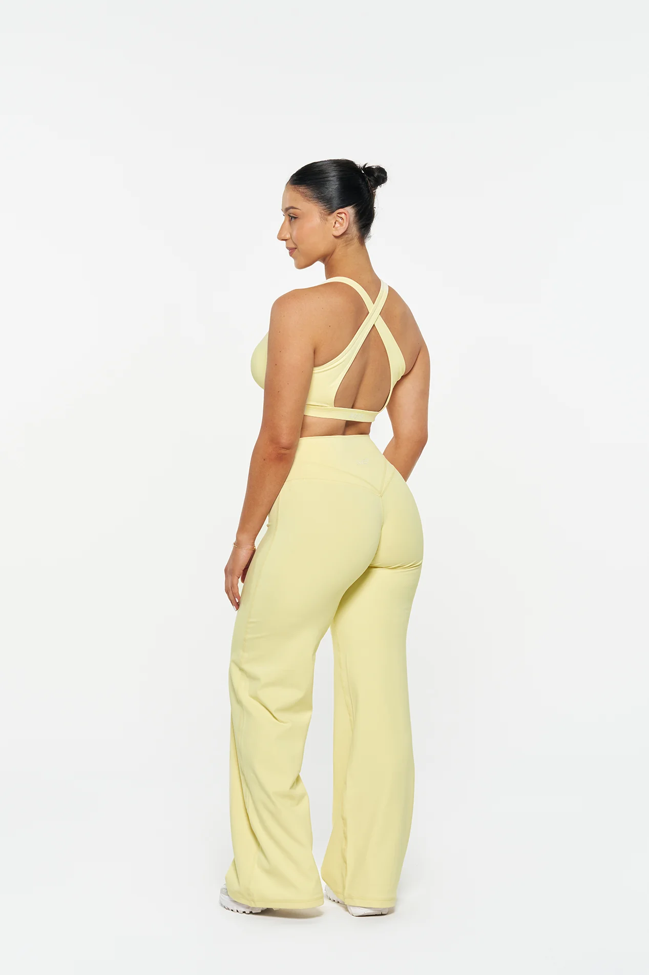 Essential Wide Leg Pants - Buttermilk - Image 5