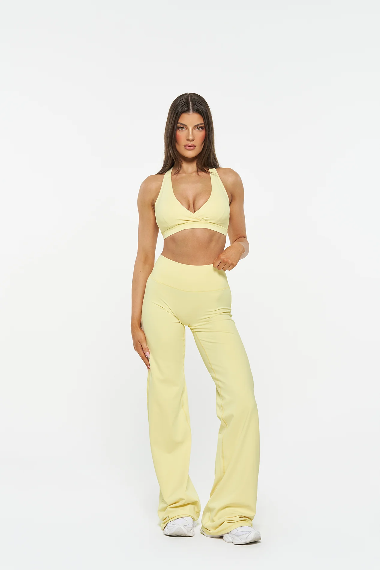 Essential Wide Leg Pants - Buttermilk - Image 6