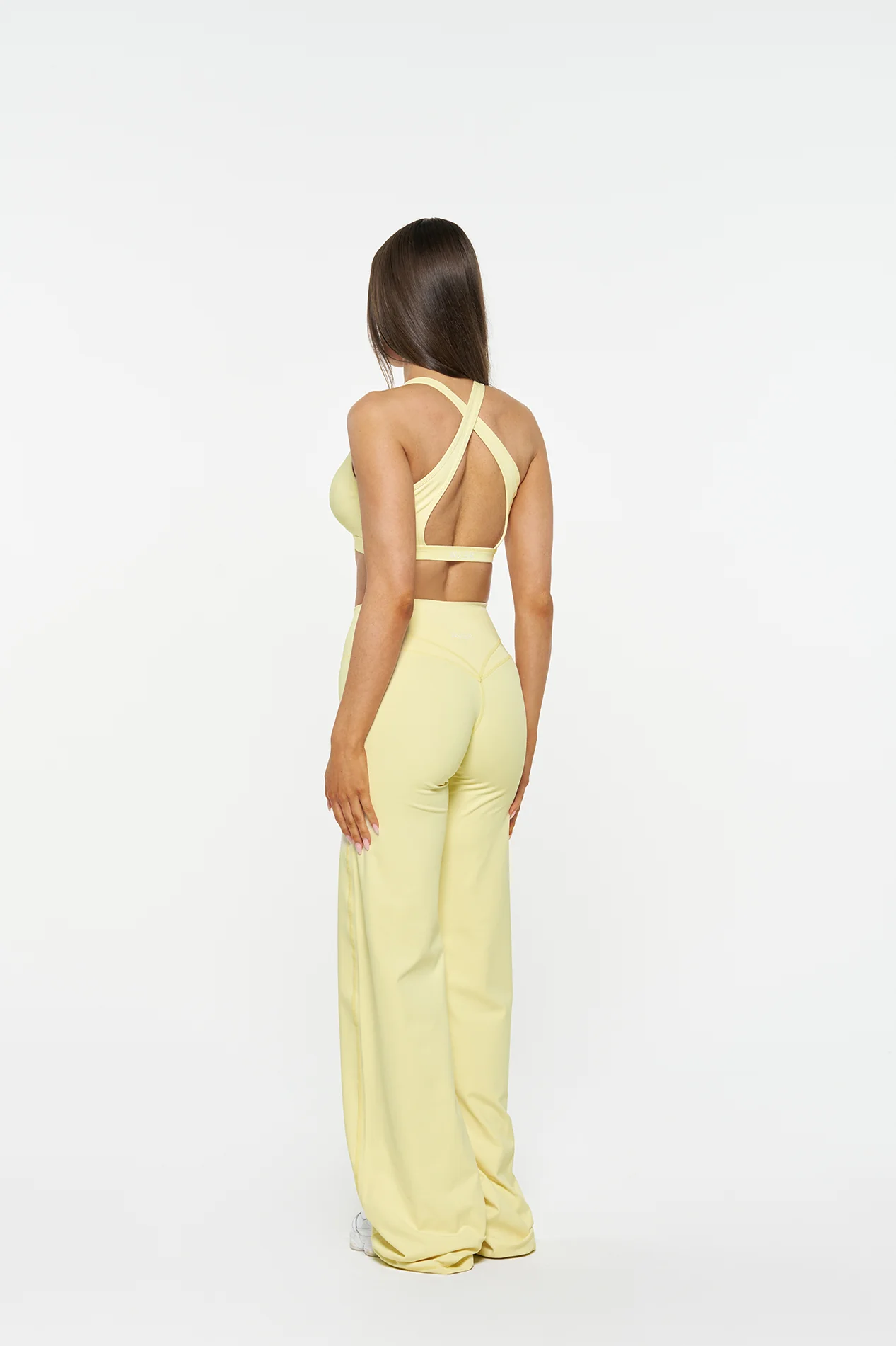 Essential Wide Leg Pants - Buttermilk - Image 7