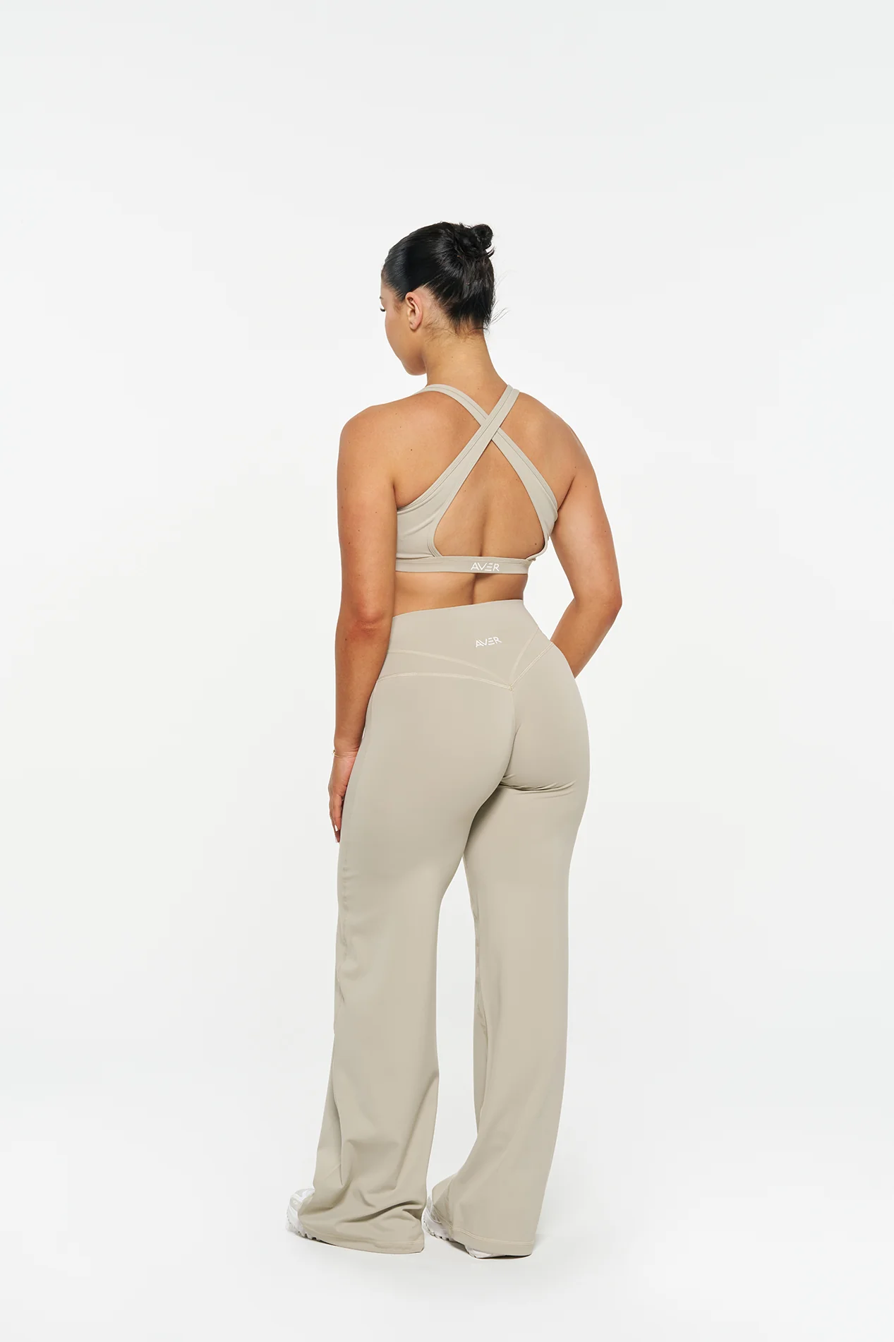 Essential Wide Leg Pants - Fawn - Image 5