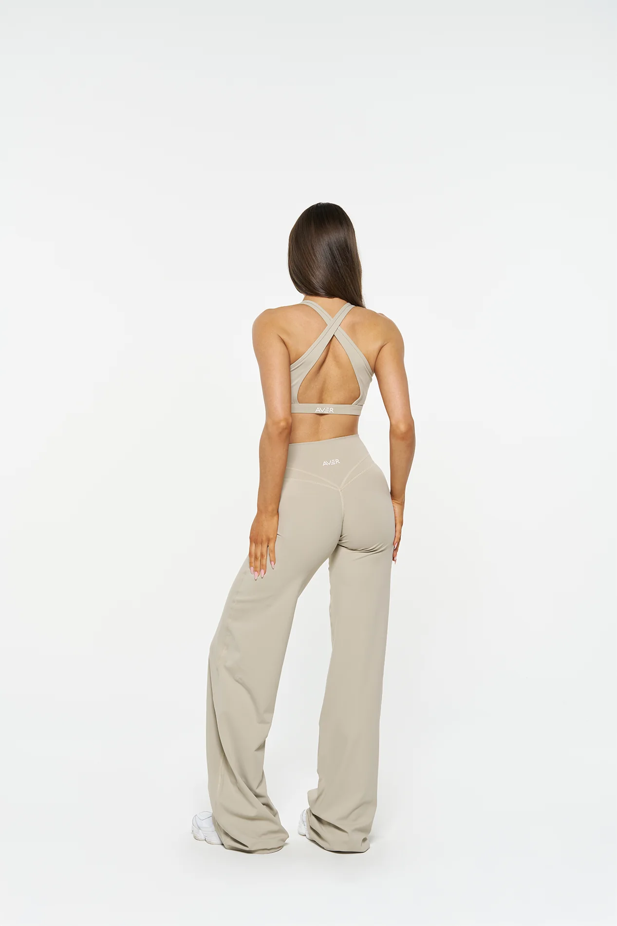 Essential Wide Leg Pants - Fawn - Image 7