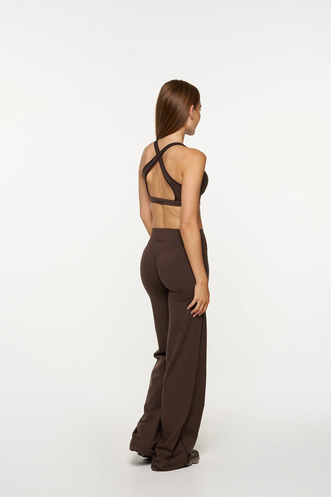 Essential Wide Leg Pants - Mocha & Espresso - Image 6