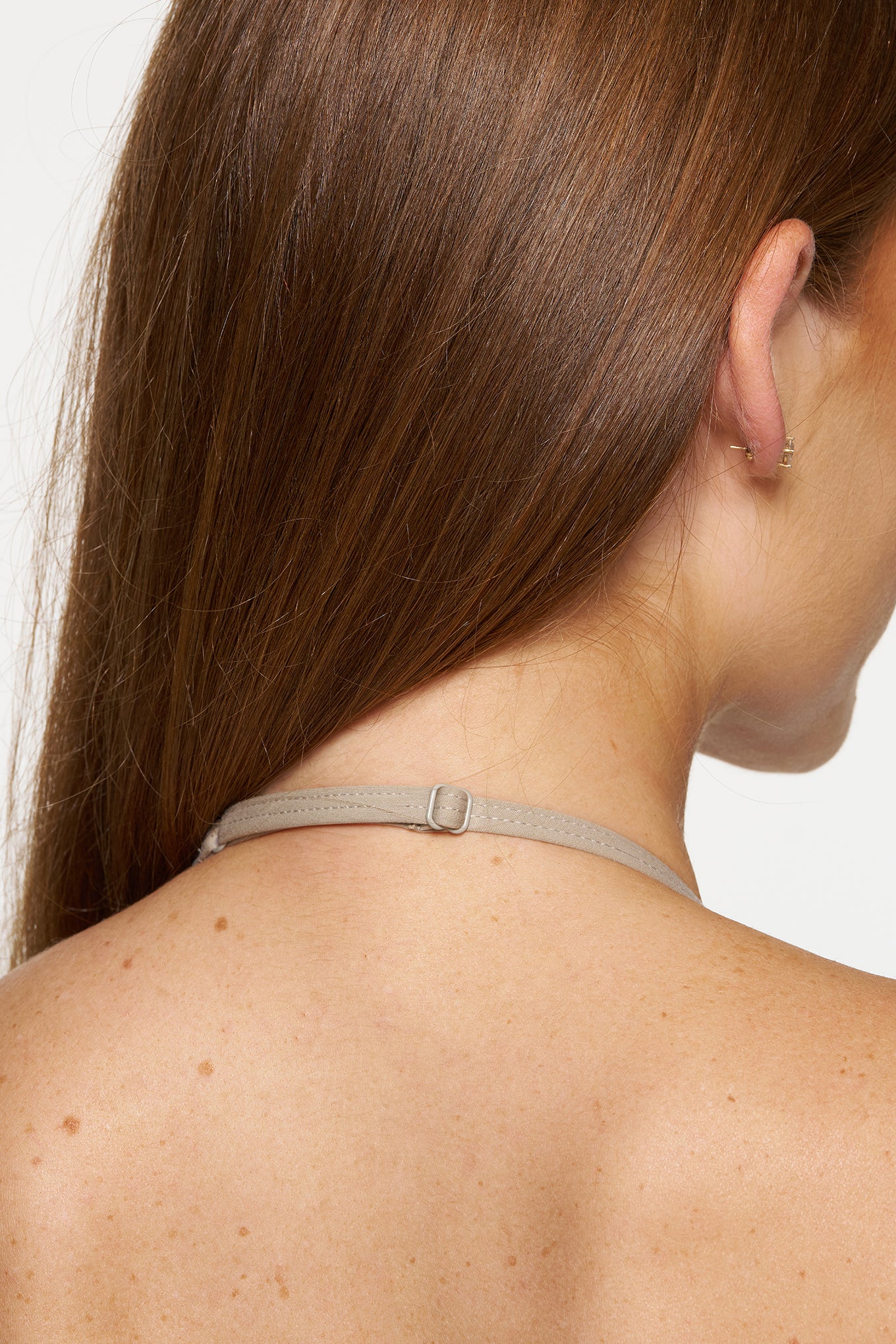 Lucy Halter Singlet - Fawn & Pistachio - Image 3