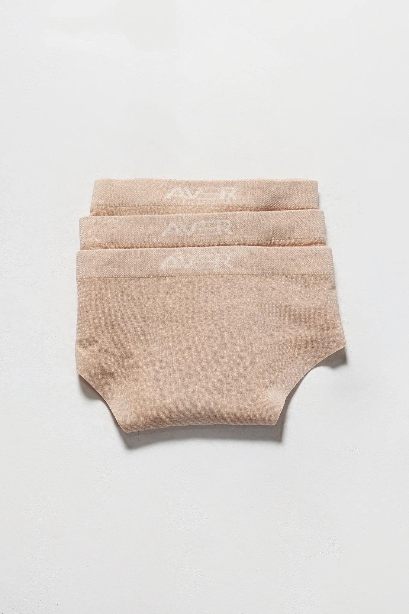 Aver® Seamless Thong - Beige (3 pack)