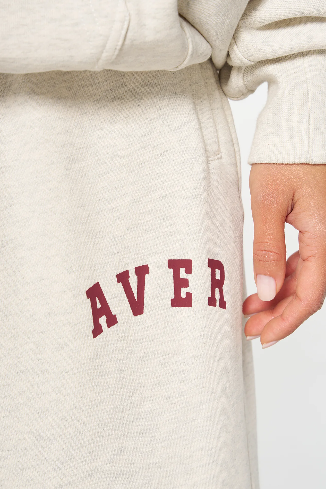 Staple Cuff Trackpants - Marle - Image 3