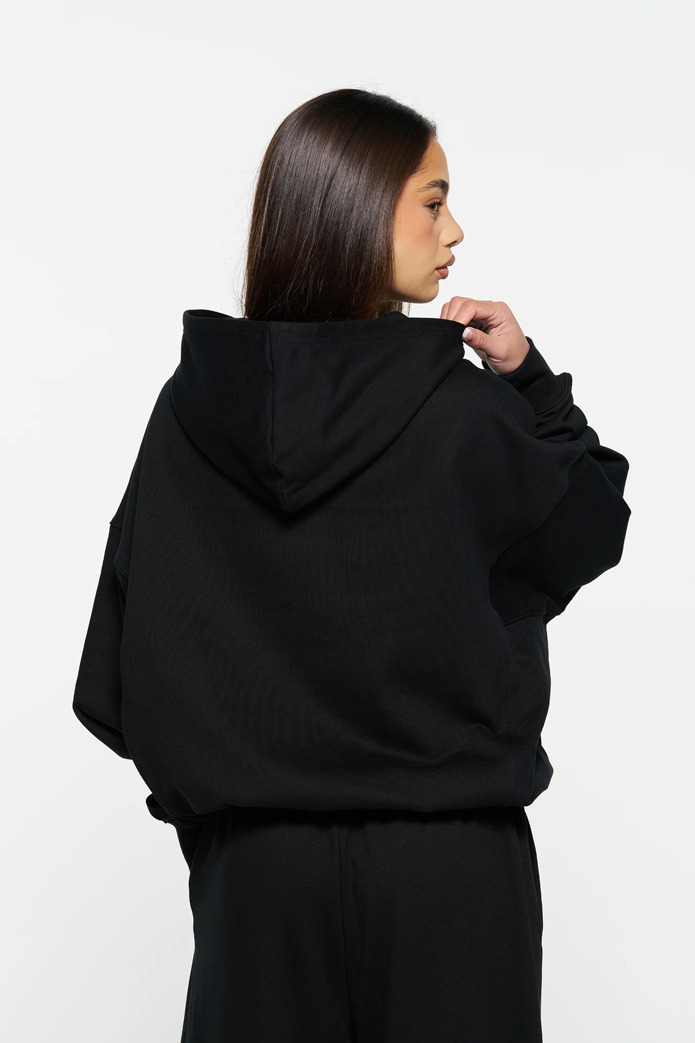 Staple Zip Up Hoodie - Black - Image 2