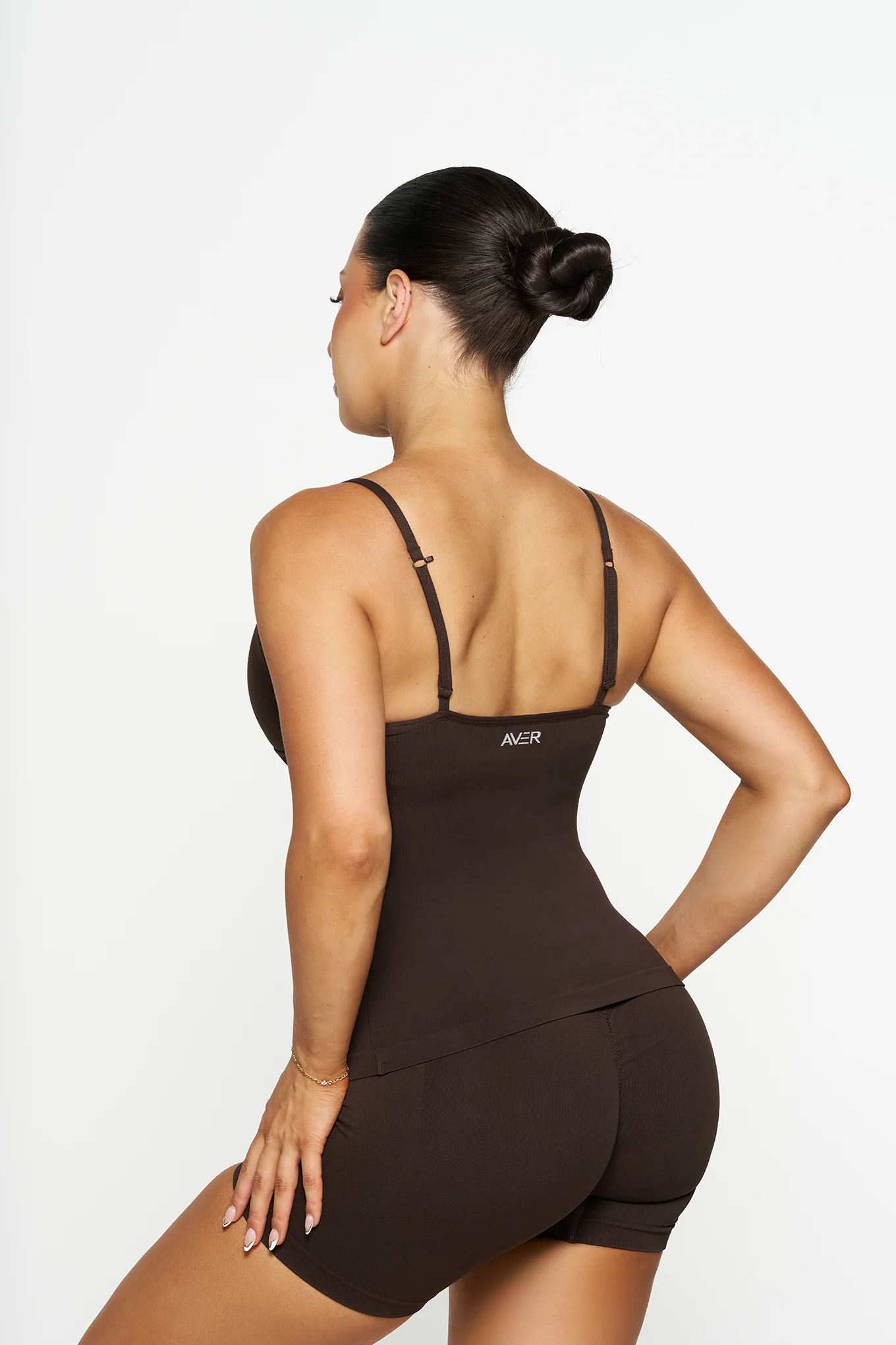 Tahlia Singlet, Seamflex® - Espresso - Image 3